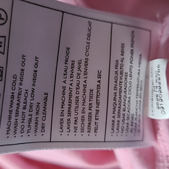 Nike Women’s Sz Med Dri-Fit Pullover Sweatshirt Pink Half Zip Front with Pocket - Picture 11 of 11